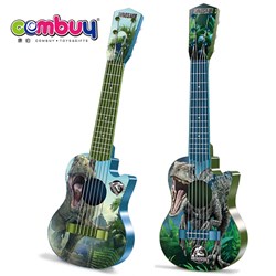 KB025681-2 KB025688-9 KB025697-8 - Dinosaur instruments 6 string bass plastic musical toys guitar 